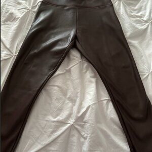 Hollister Brown Leather Pants
